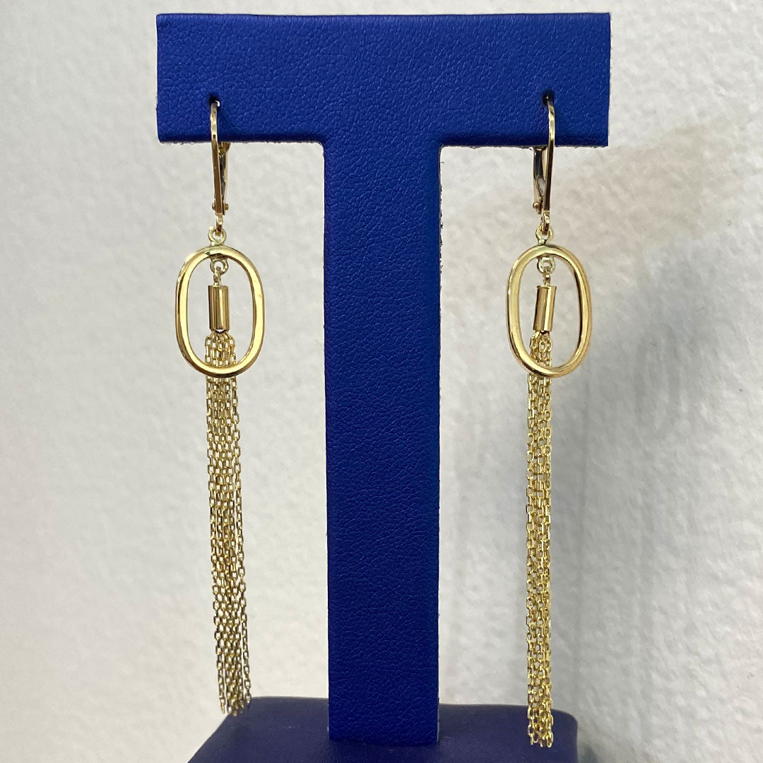 Fendi Logo Earrings Replica