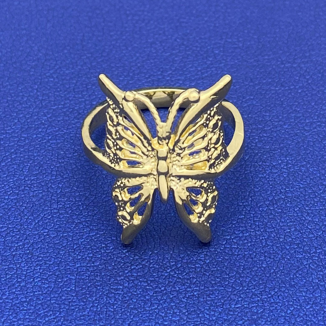 10k Butterfly Ring L