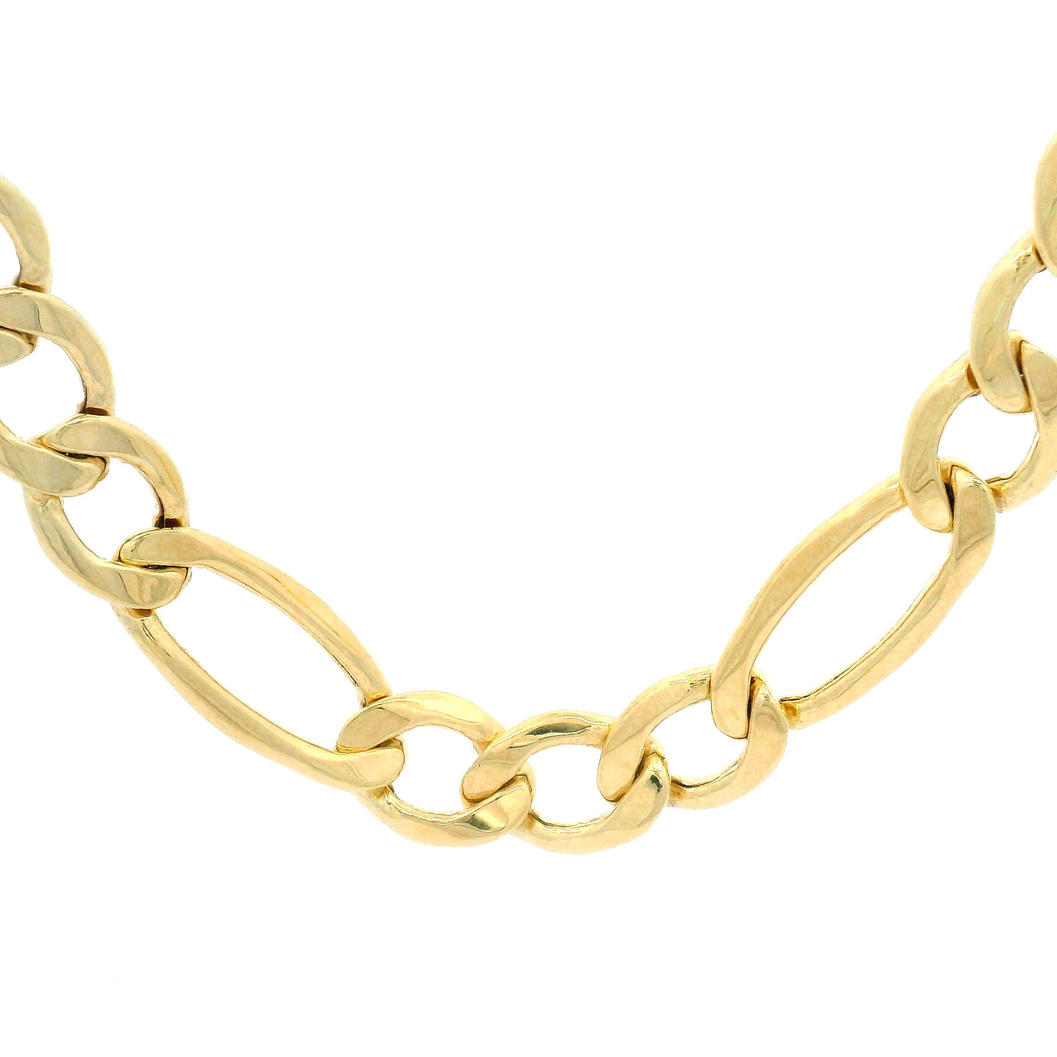 14k Hollow Figaro Chain 6.5mm