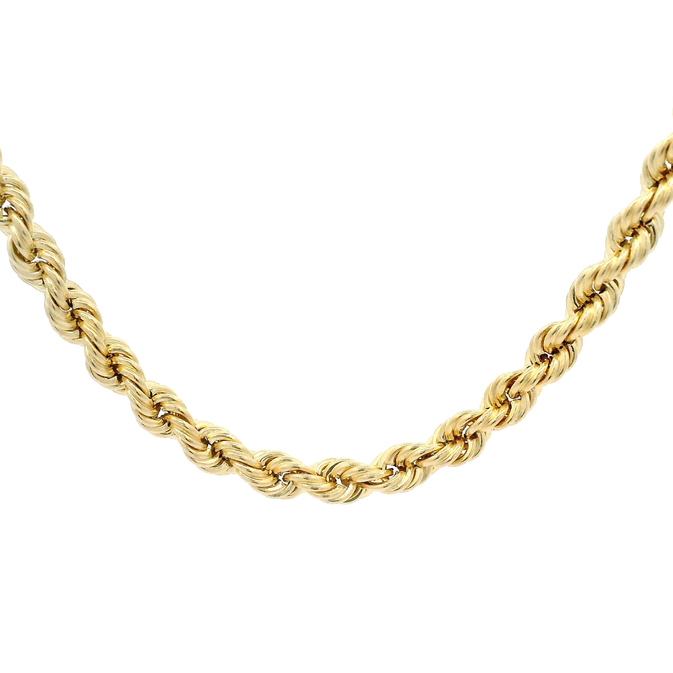 10k Hollow Rope Chain 3.25mm – Yellow Brick Empire