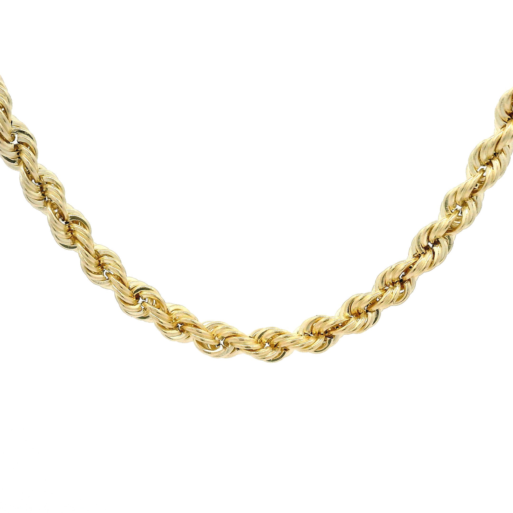 10k Hollow Rope Chain 3mm