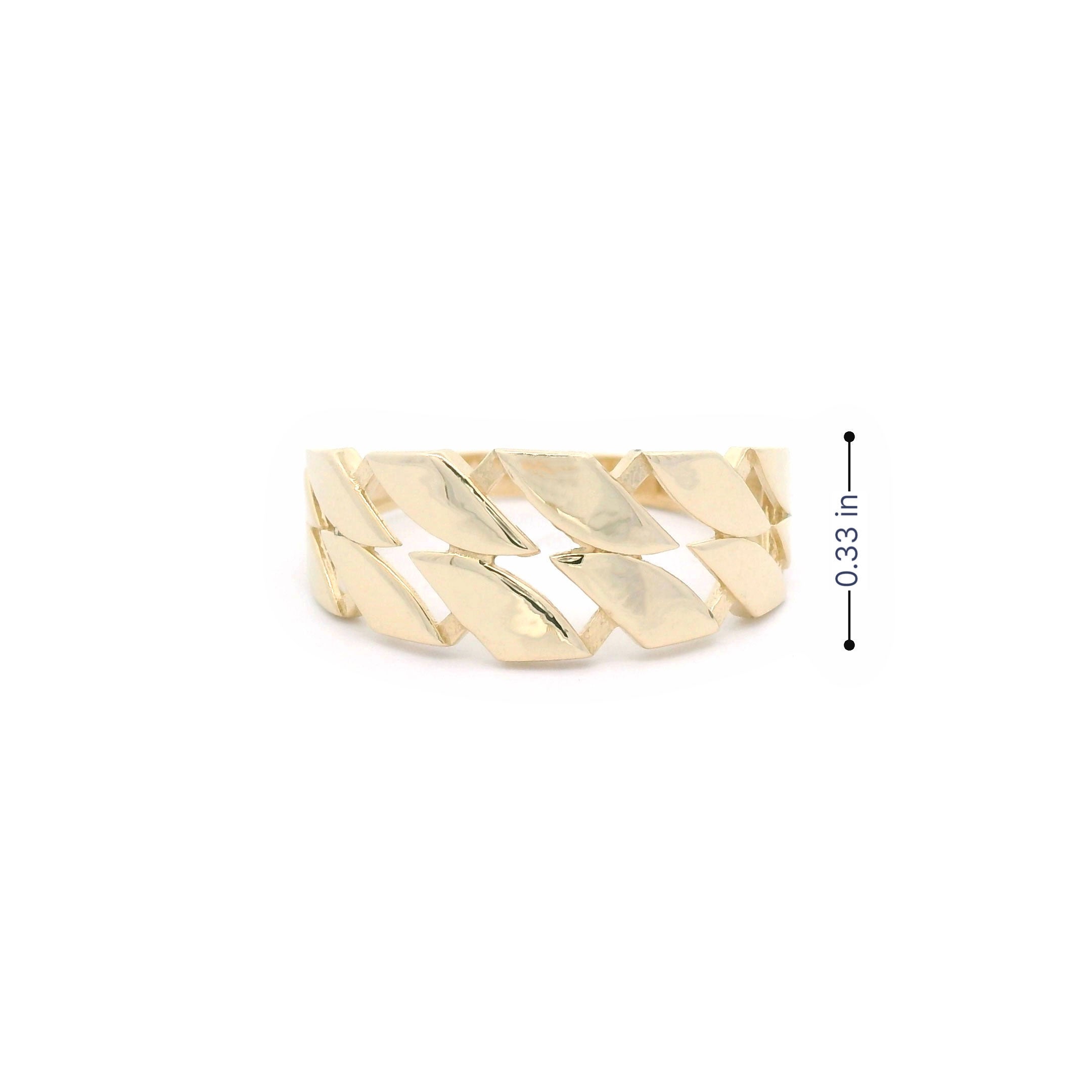 14k Link Ring Size Details