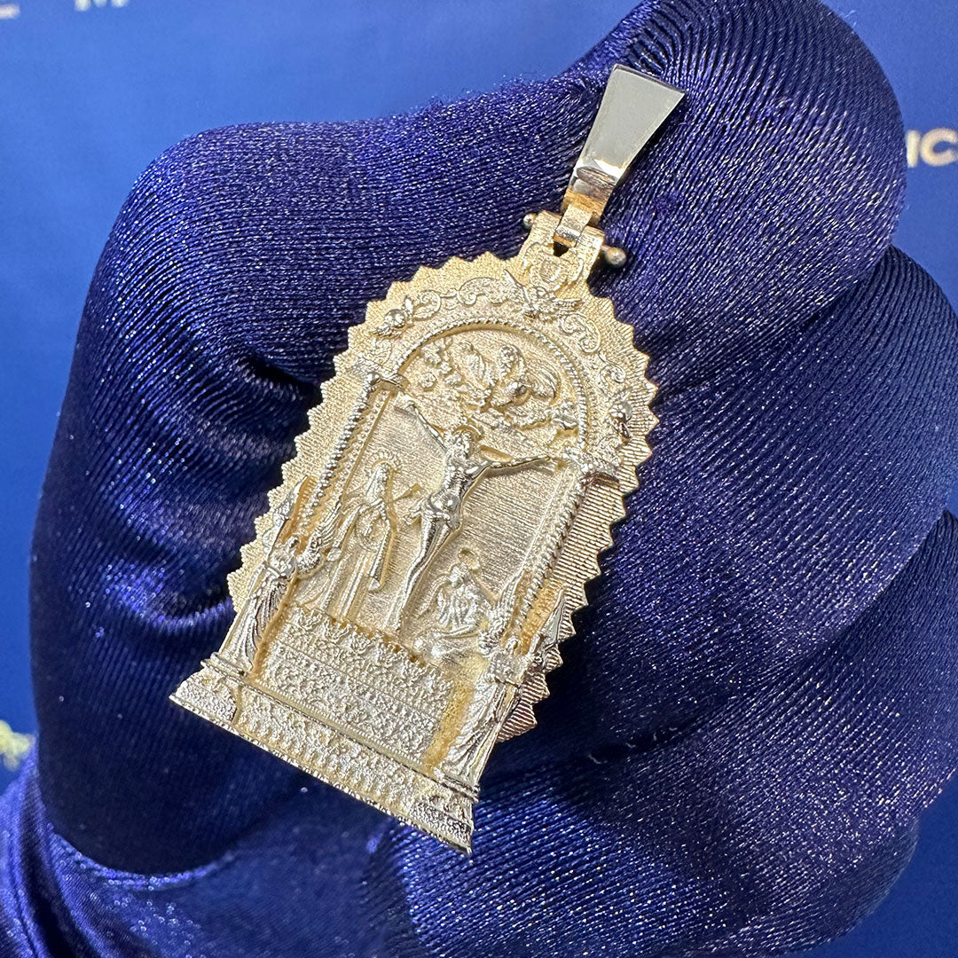 Custom Lord of Miracles (Señor de los Milagros) Religious Pendant