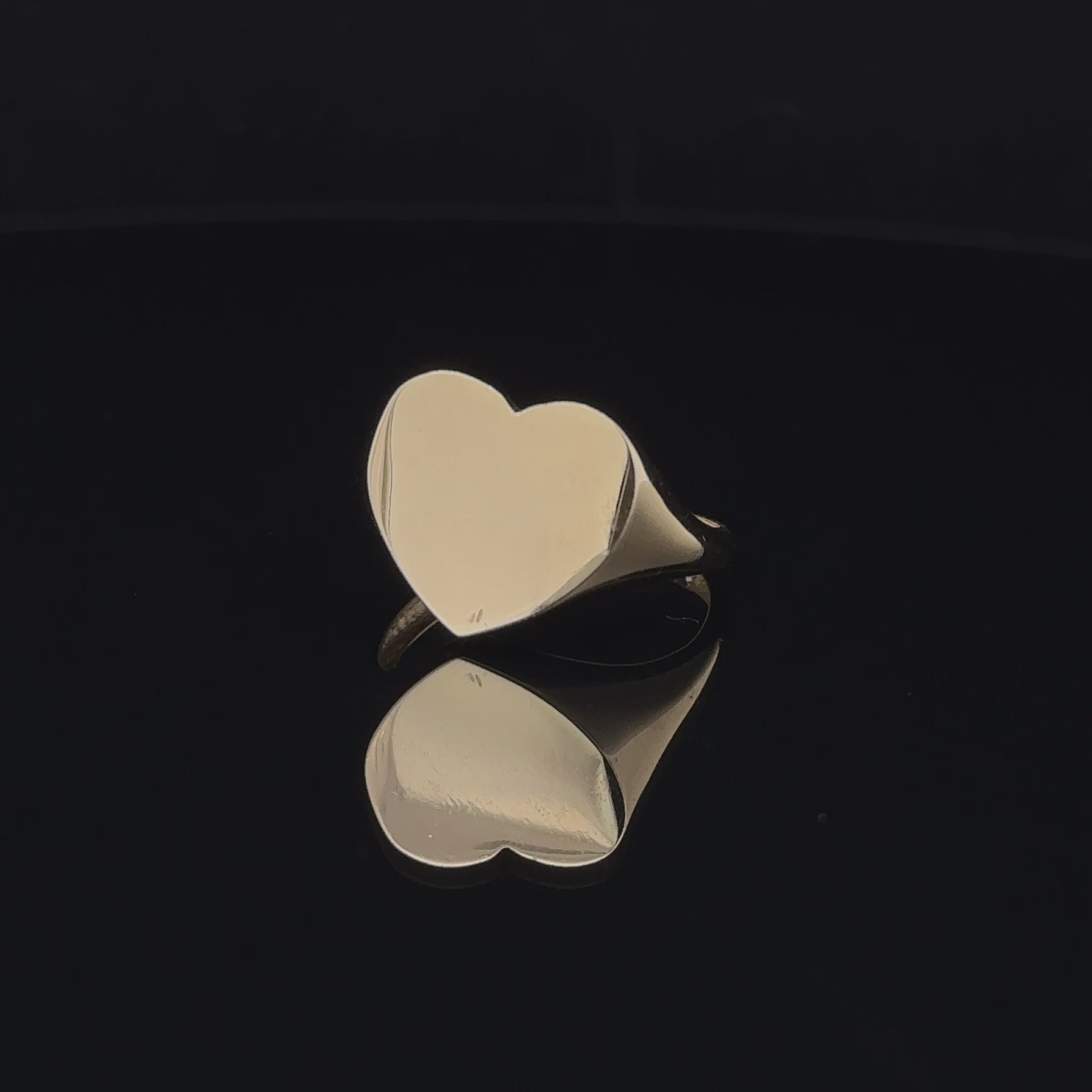 14k Heart Ring