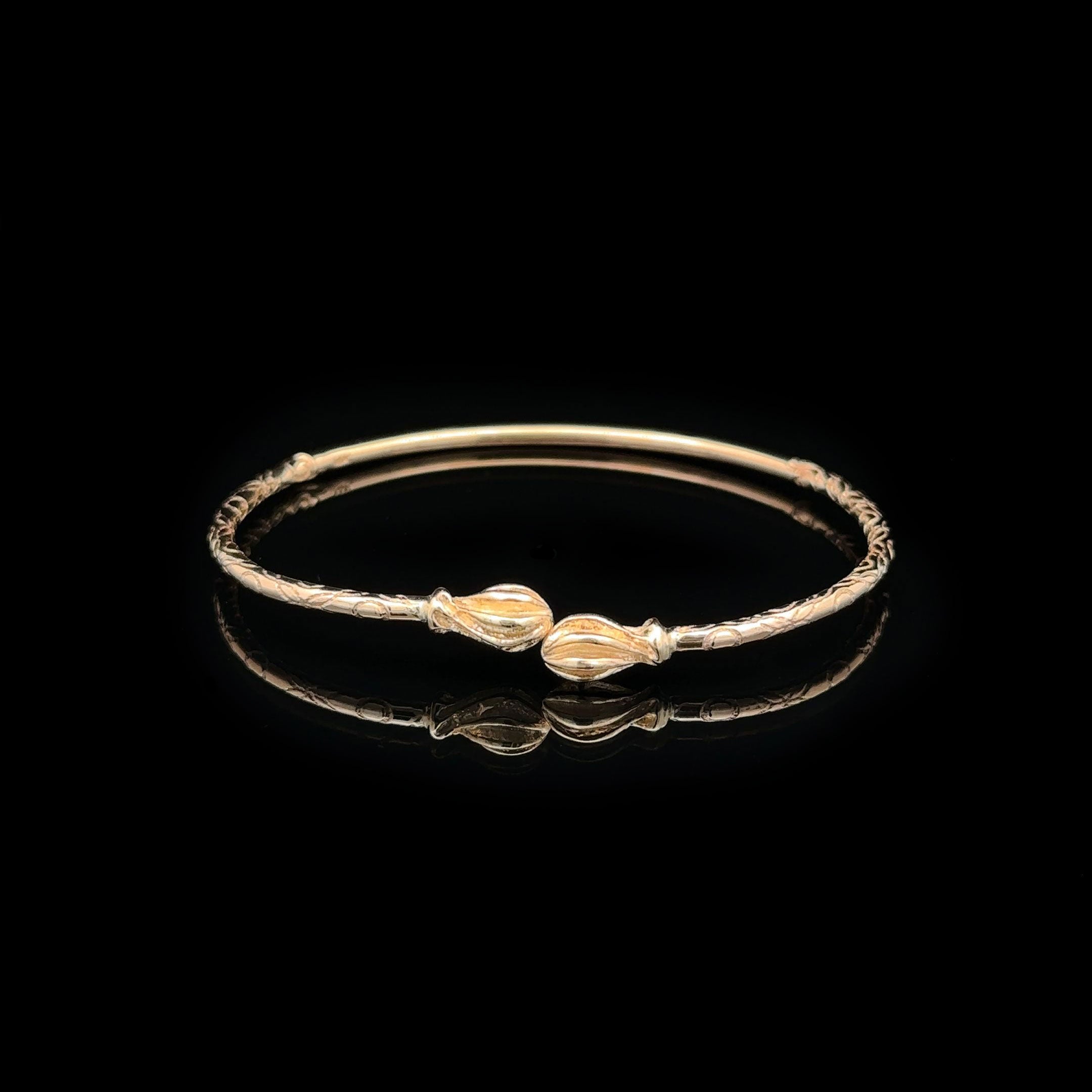 West Indian Bangle - Baby with Fancy Twist Heads