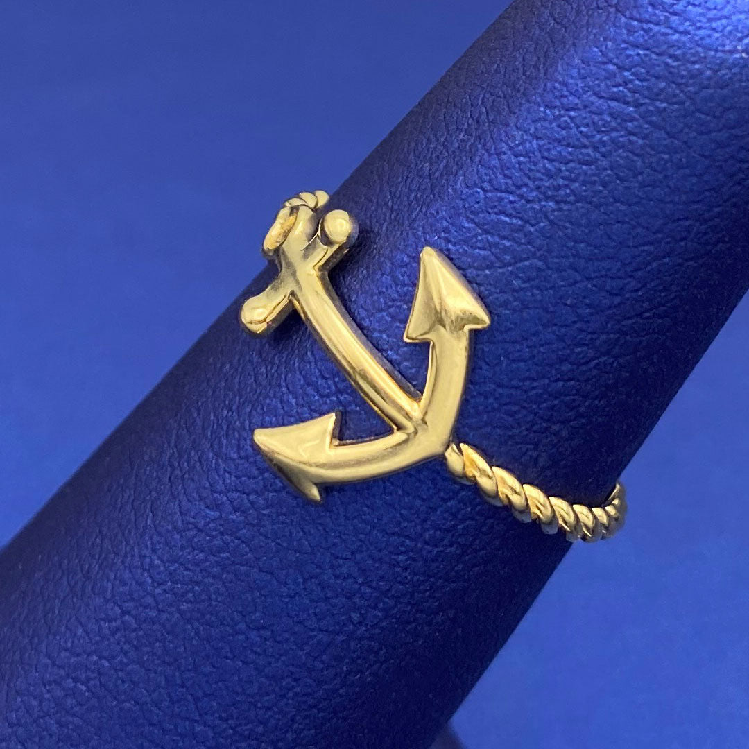 14k Anchor Ring