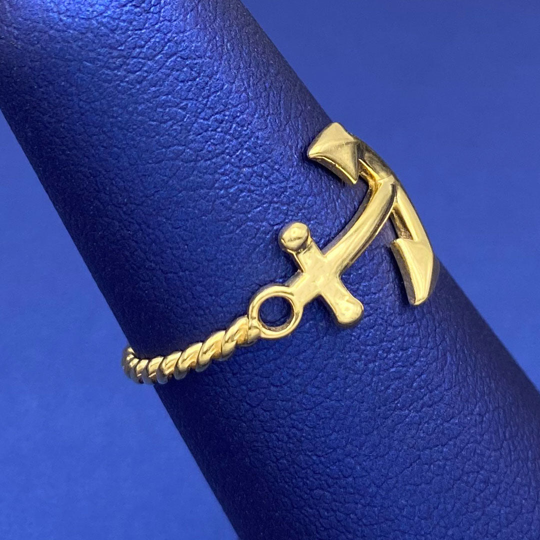 14k Anchor Ring