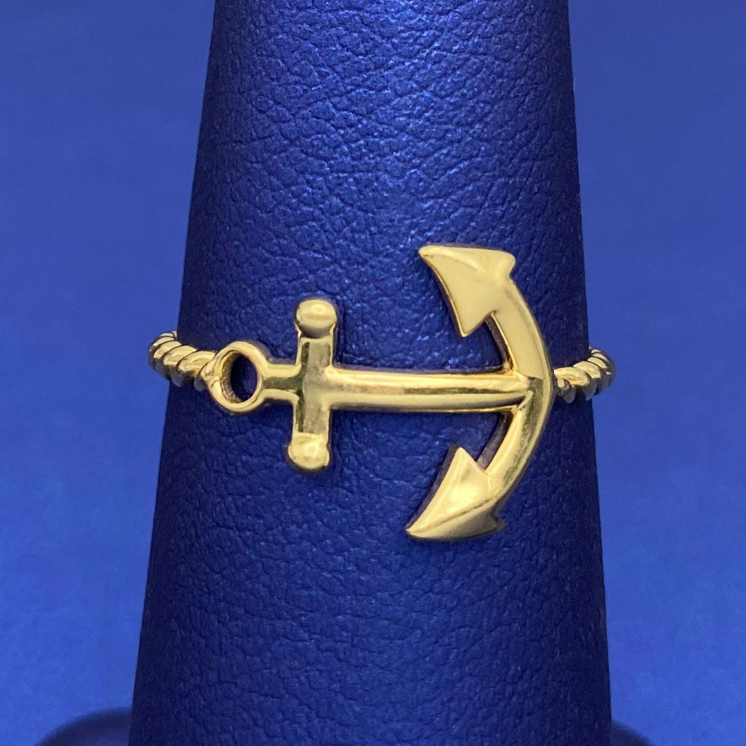 14k Anchor Ring