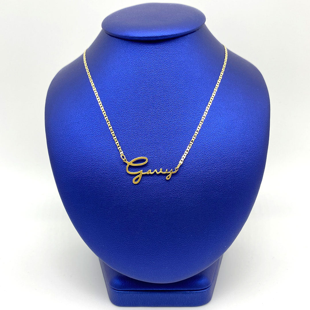 Personalized Signature Name Pendant