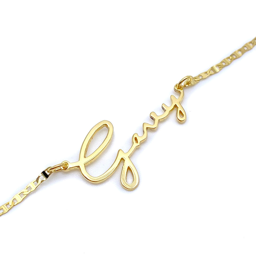 Personalized Signature Name Pendant