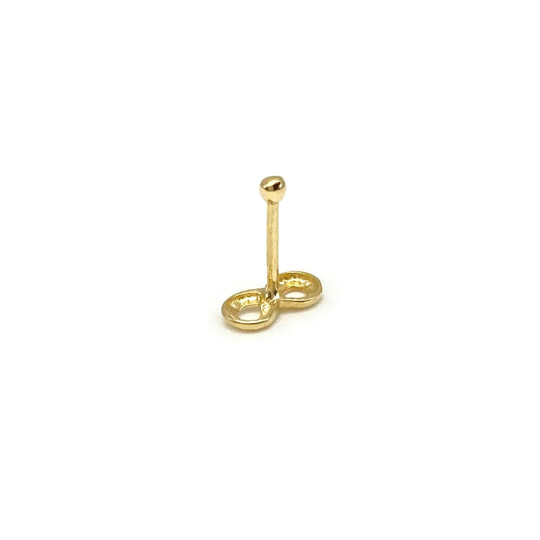 14k Infinity Nose Bone