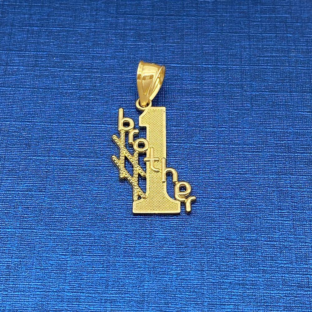 10k #1 Brother Pendant - Yellow Brick Empire