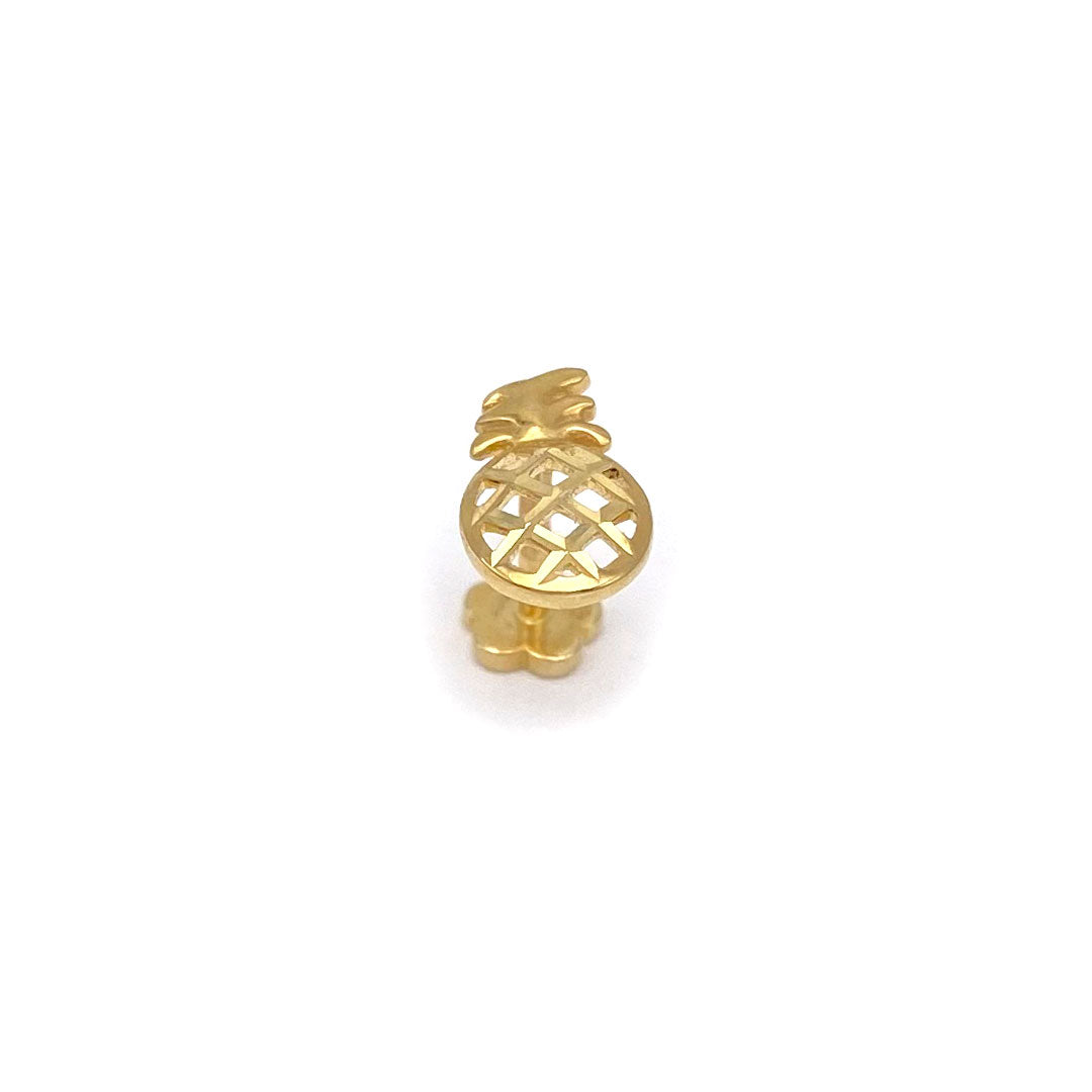 14k Pineapple Internal Threaded Stud